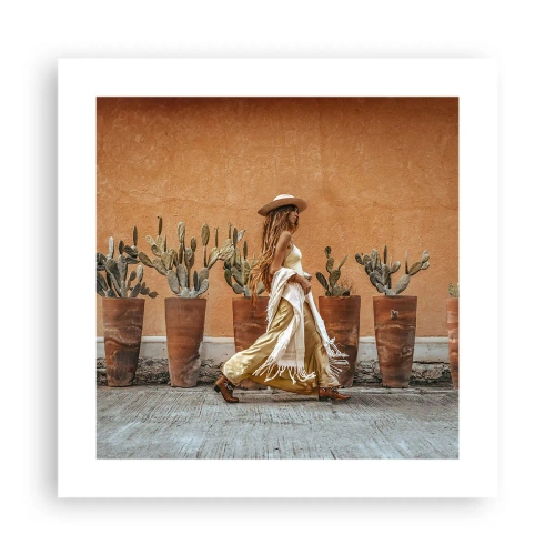 Affiche - Poster - Style hippie - 40x40 cm