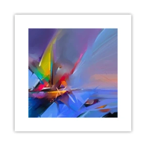 Affiche - Poster - Hélices comme un oiseau - 30x30 cm