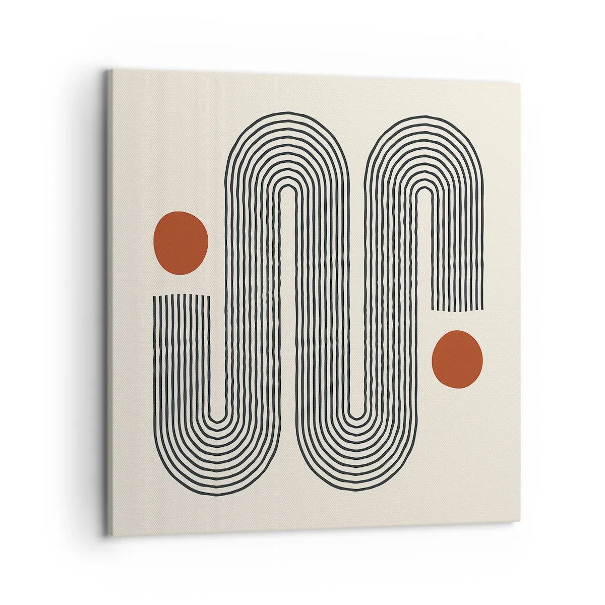 Impression sur toile - Image sur toile - Du début à la fin - 50x50 cm