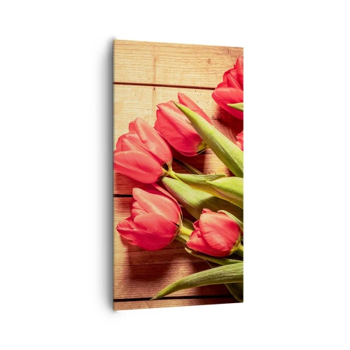 Impression sur toile - Image sur toile - Défi du printemps - 65x120 cm