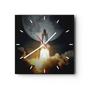 Horloge murale - Pendule murale - Le début d'une aventure surnaturelle - 40x40 cm
