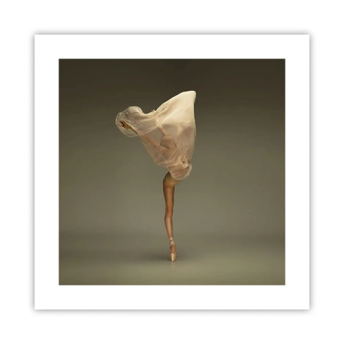 Affiche - Poster - Il va bientôt s'envoler - 40x40 cm