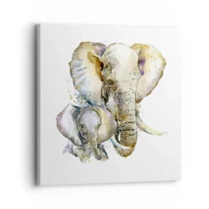 Impression sur toile - Image sur toile - Rien ne peut égaler maman - 30x30 cm