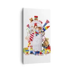 Impression sur toile - Image sur toile - Trésors des tout-petits - 55x100 cm