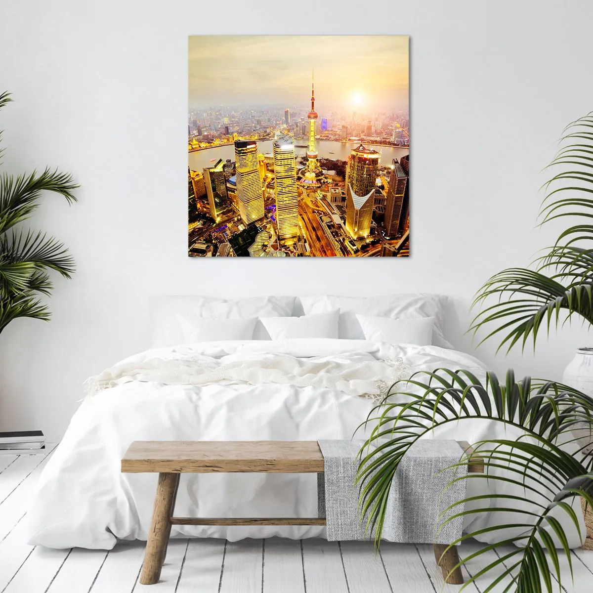 Impression sur toile - Image sur toile - Rêve asiatique - 30x30 cm