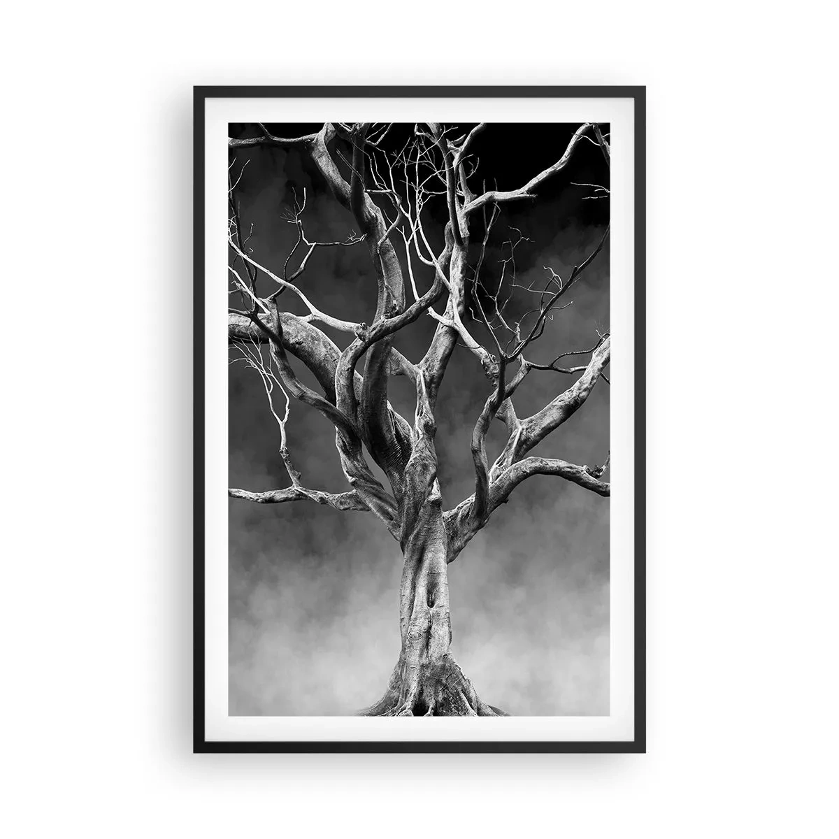 Affiche dans un cadre noir - Poster - Primordial et sacré - 61x91 cm