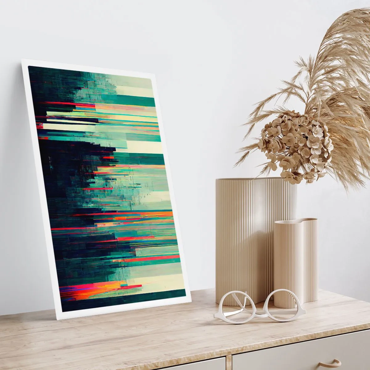 Affiche - Poster - Ville futuriste - 40x50 cm