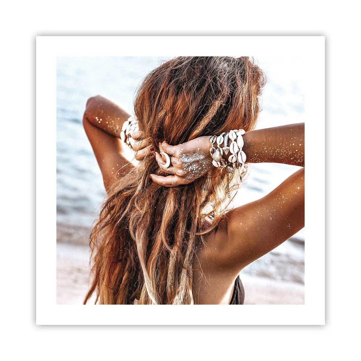 Affiche - Poster - La soeur de l'eau et du soleil - 50x50 cm