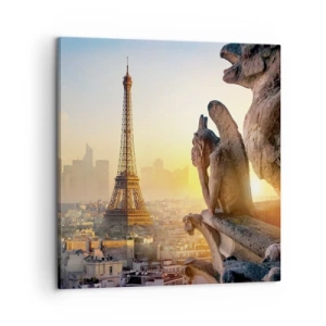 Impression sur toile - Image sur toile - Tellement de choses ont changés... - 60x60 cm