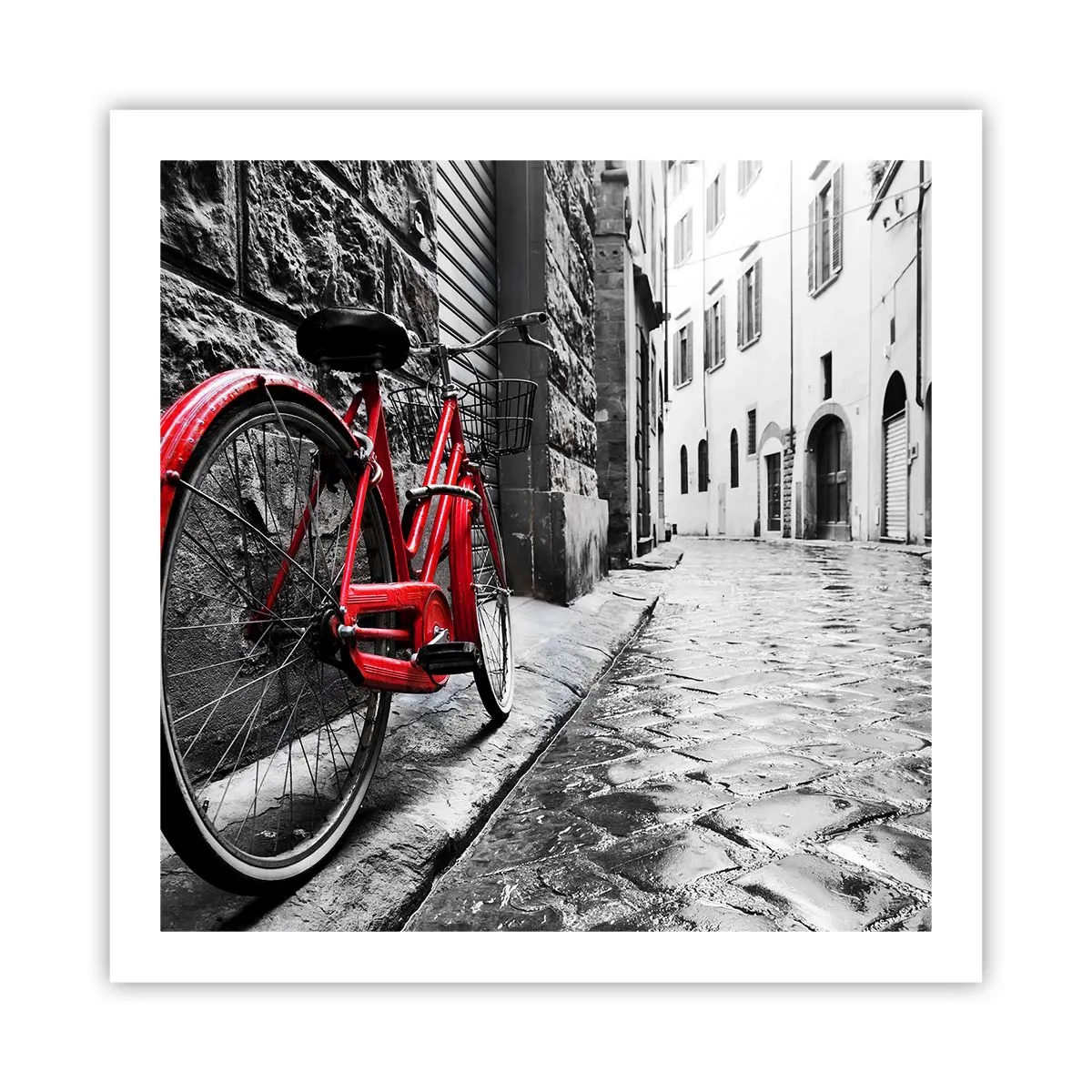 Affiche - Poster - La vraie beauté ne vieillit pas - 60x60 cm