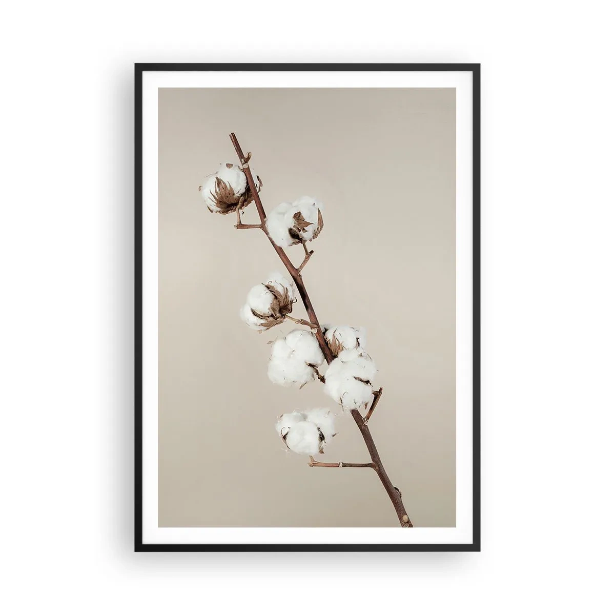 Affiche dans un cadre noir - Poster - A la source de la douceur - 70x100 cm