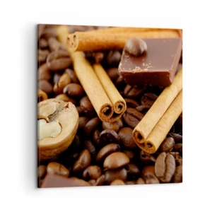 Impression sur toile - Image sur toile - Concert d'aromates - 50x50 cm