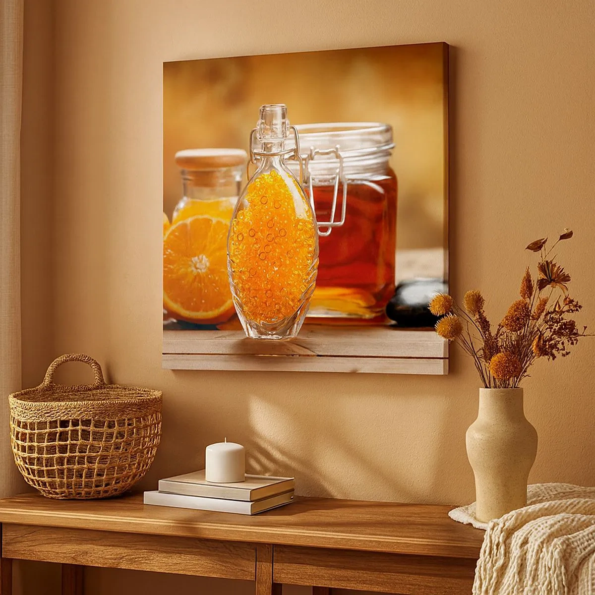 Impression sur toile - Image sur toile - Saveurs et arômes ensoleillés - 30x30 cm