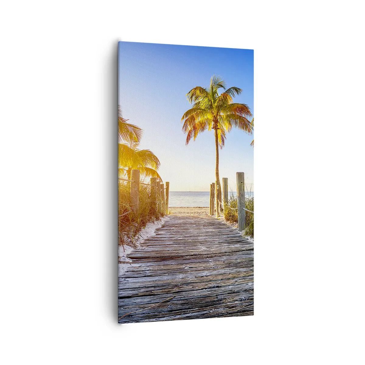 Impression sur toile - Image sur toile - Directement au paradis - 65x120 cm