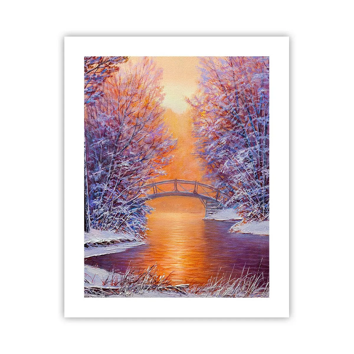 Affiche - Poster - On se rencontre ici - 40x50 cm