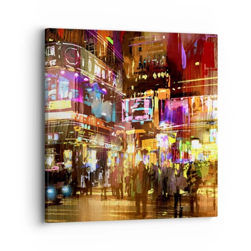 Impression sur toile - Image sur toile - Dans une mer de lumière - 40x40 cm