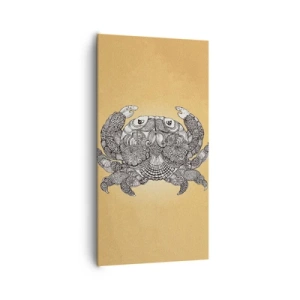 Impression sur toile - Image sur toile - Les contes de M. Crabe - 65x120 cm