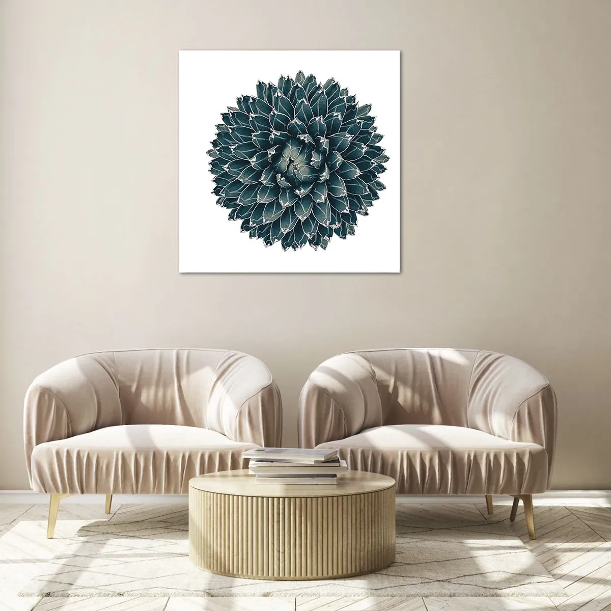 Impression sur verre - Image sur verre - Étoile du désert - 40x40 cm