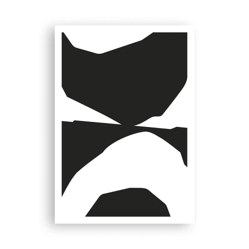 Affiche - Poster - Positif négatif - 70x100 cm