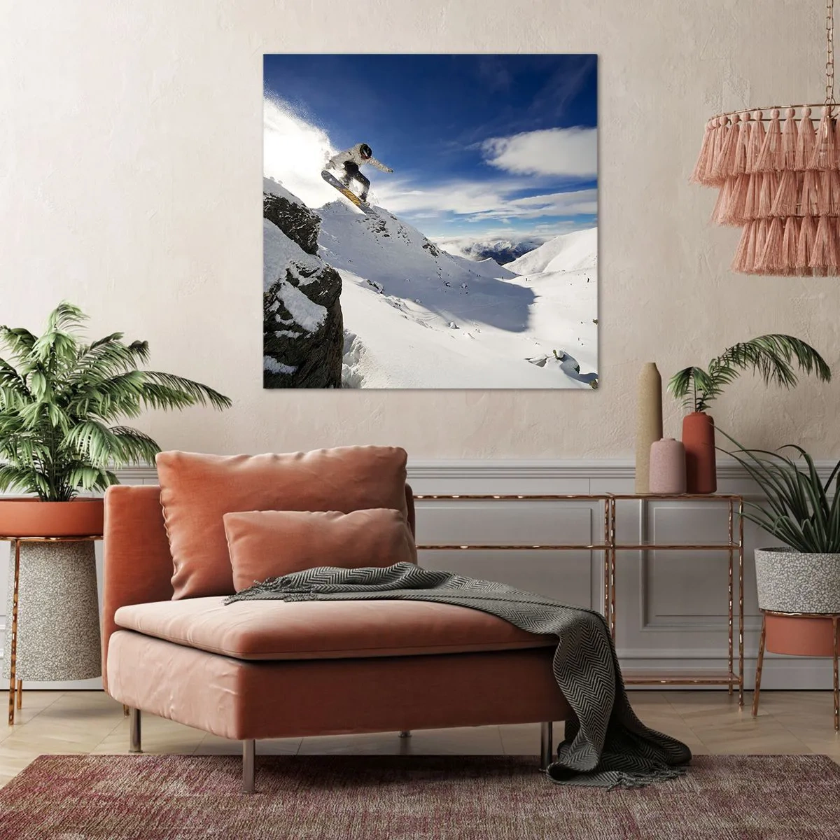 Impression sur toile - Image sur toile - Liberté sans limite - 70x70 cm