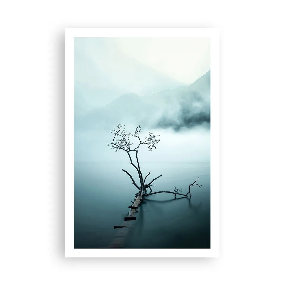 Affiche - Poster - D'eau et de brouillard - 61x91 cm