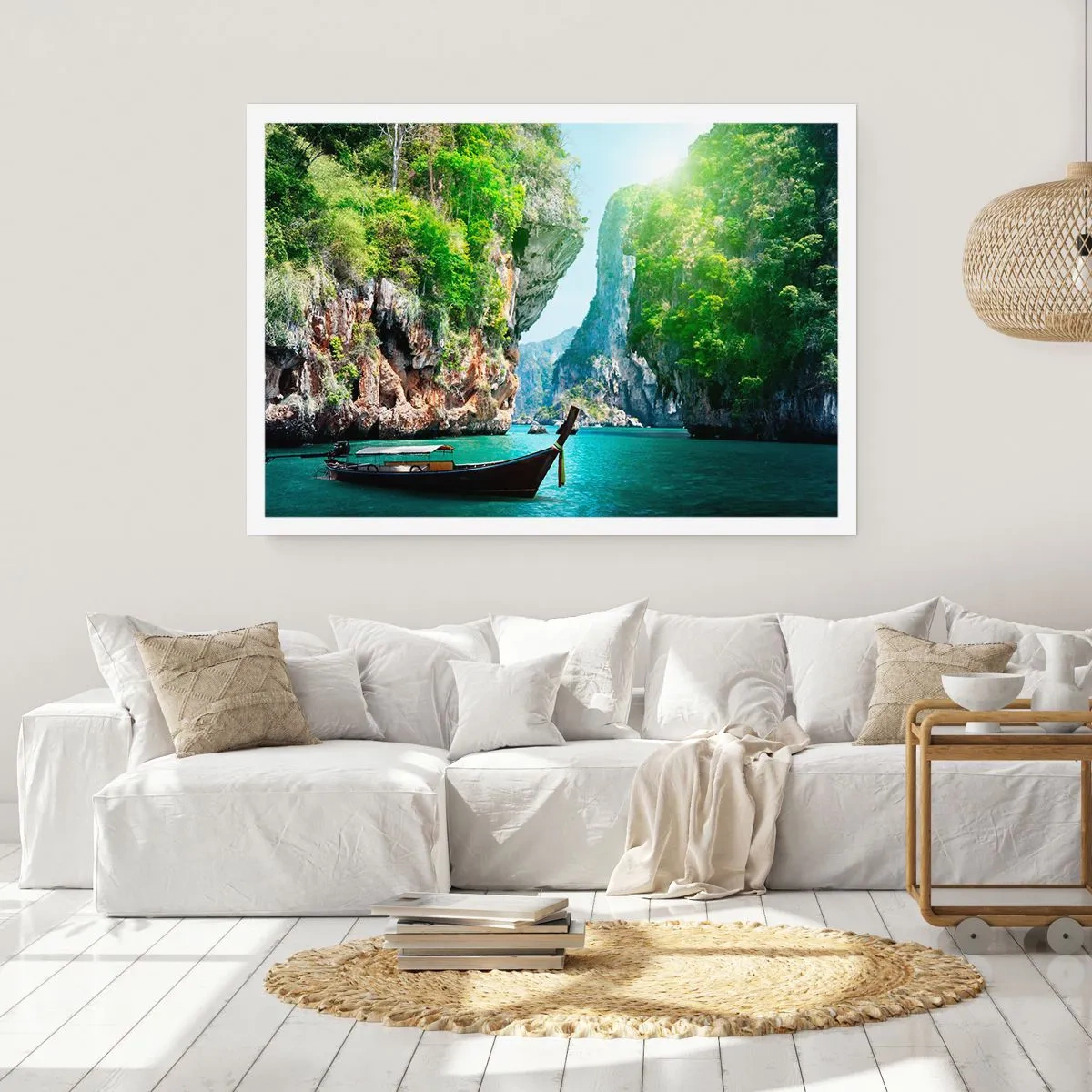 Affiche - Poster - Une invitation à un voyage exotique - 40x30 cm