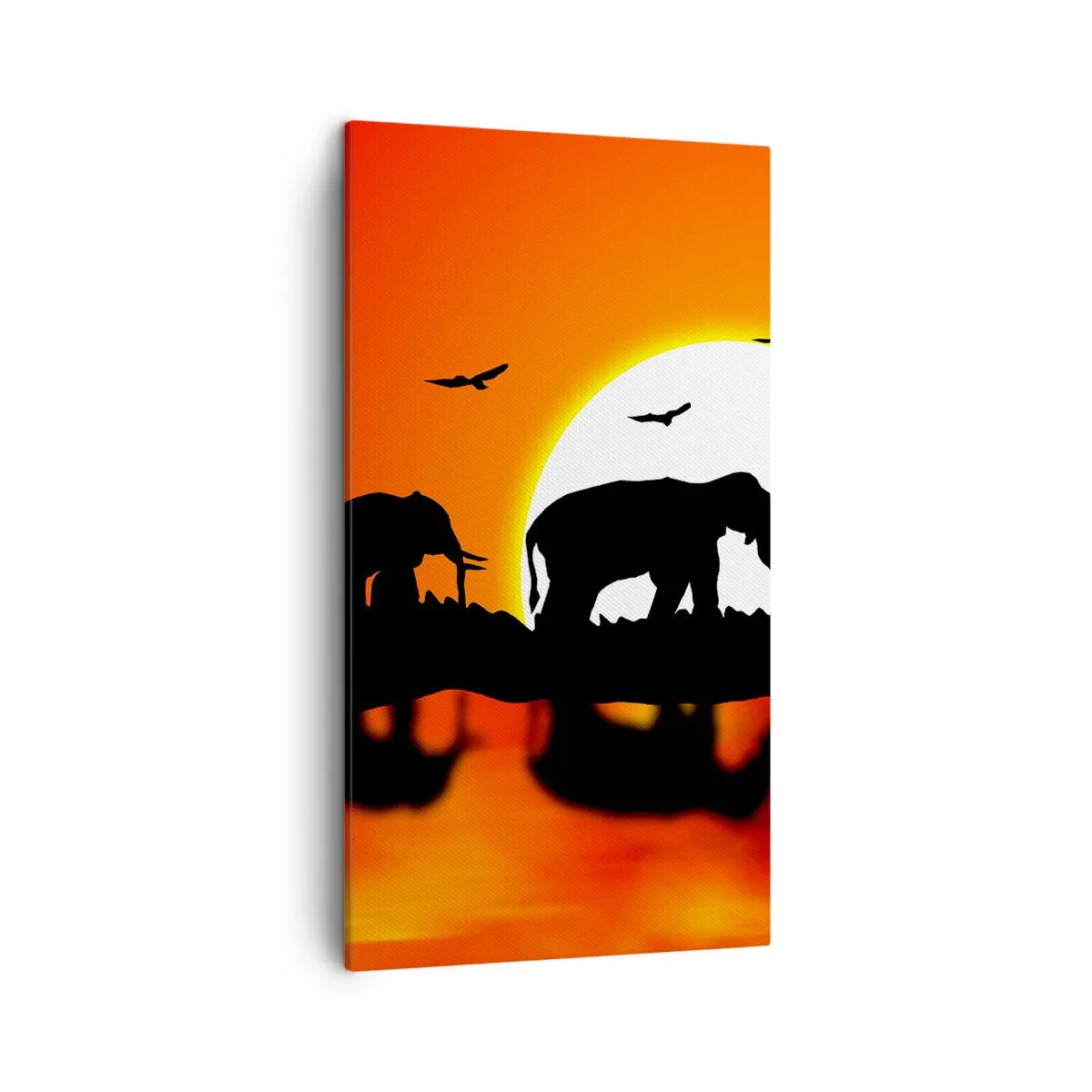 Impression sur toile - Image sur toile - Et le soir pour un petit verre - 45x80 cm