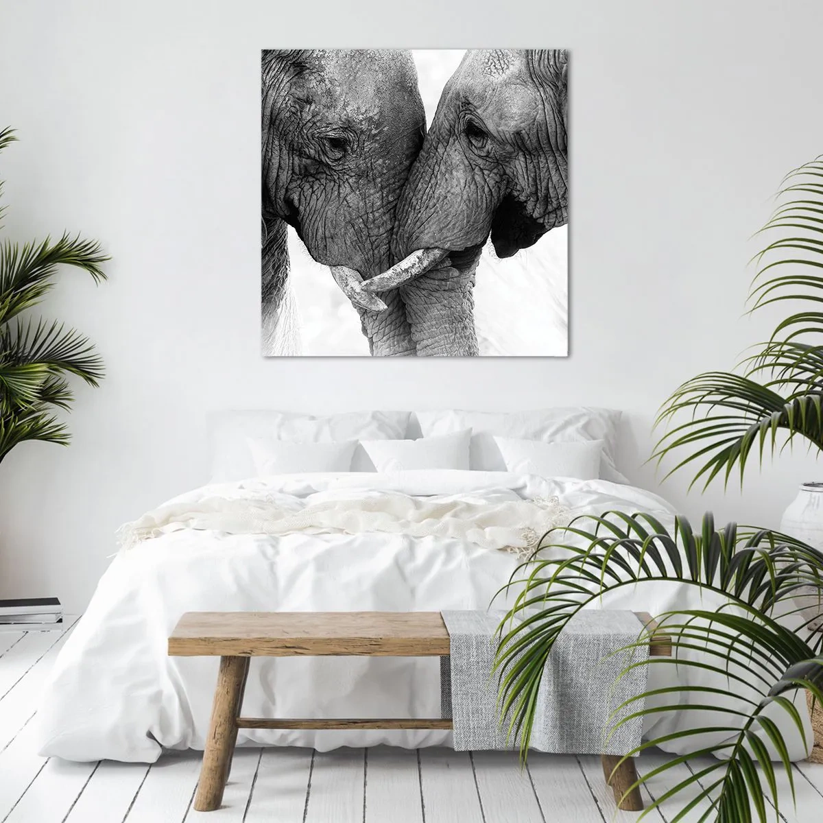 Impression sur toile - Image sur toile - Confession sincère - 70x70 cm