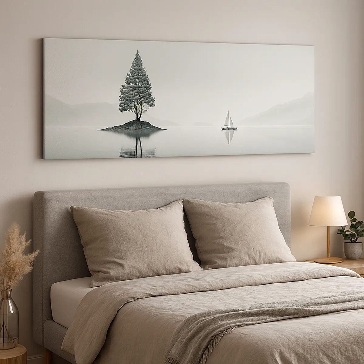 Impression sur toile - Image sur toile - Un rêve somnolent - 30x30 cm