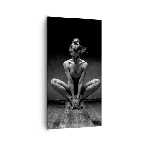 Impression sur toile - Image sur toile - Concentration de l'énergie de la danse - 65x120 cm