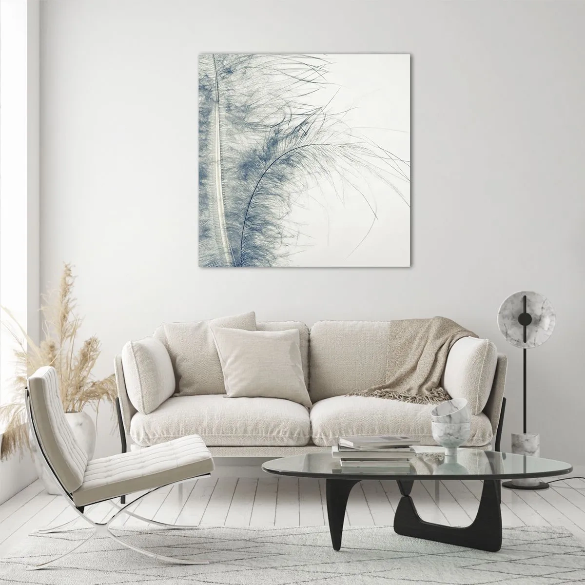 Impression sur verre - Image sur verre - Les sept natures - 30x30 cm