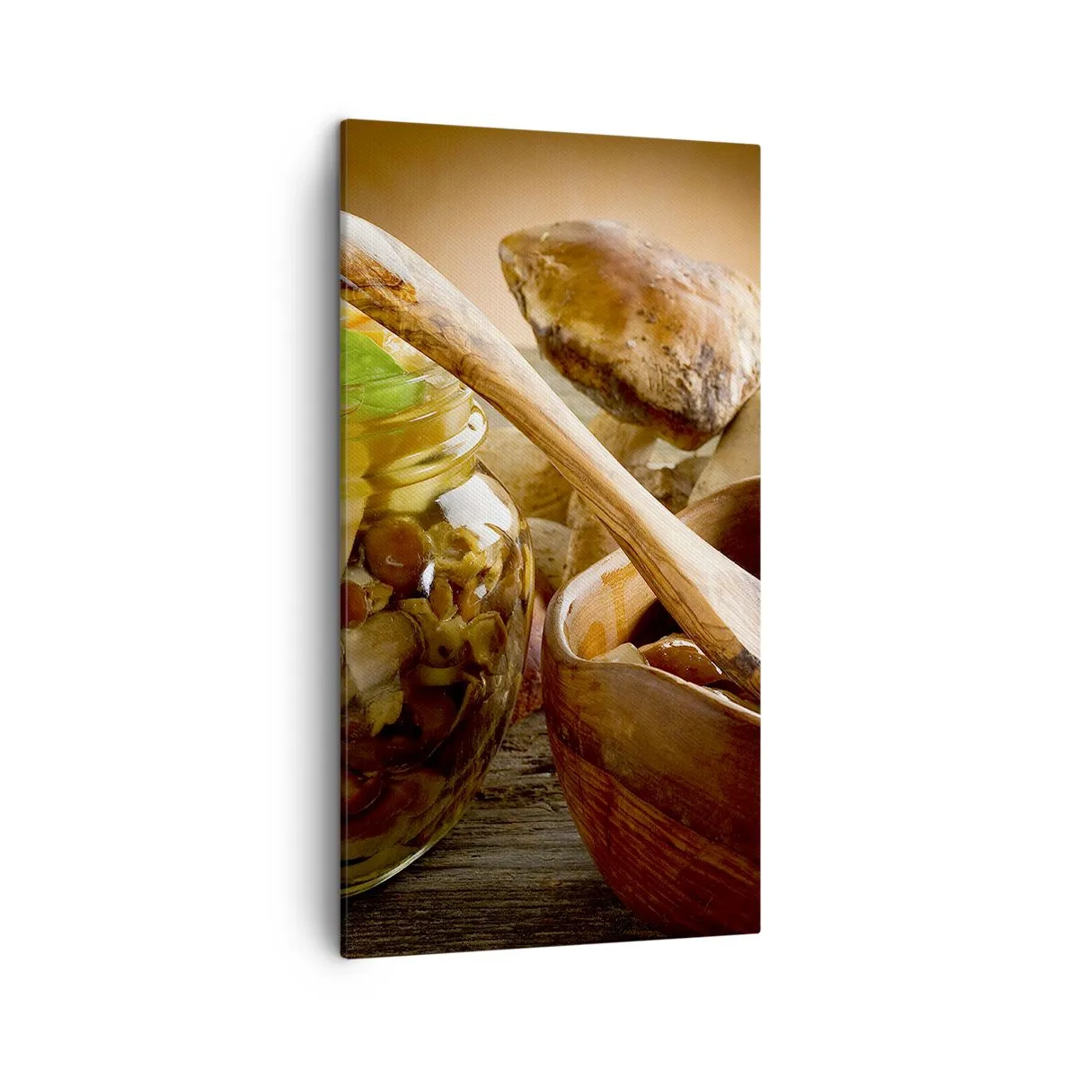 Impression sur toile - Image sur toile - Que ce soit frais ou salé, ou en automne... - 45x80 cm