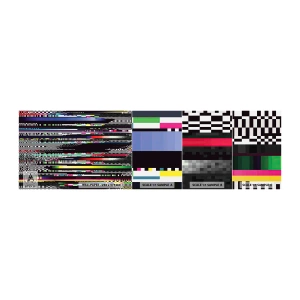 Échantillon de Papier Peint Autocollant Deluxe Sticker - L'image de contrôle de la réalité - Abstraction, Morceau, Bruit numérique - 100x30 cm