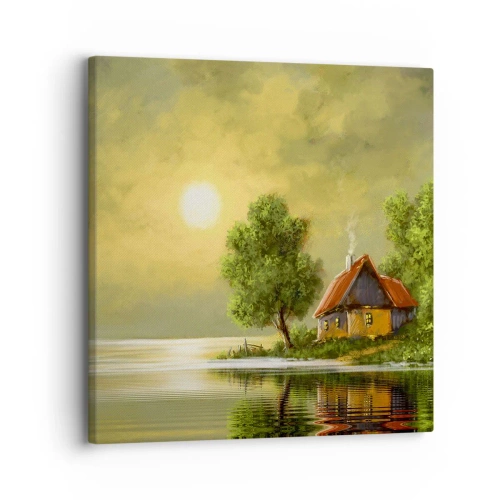 Impression sur toile - Image sur toile - Beau, comme une image - 30x30 cm