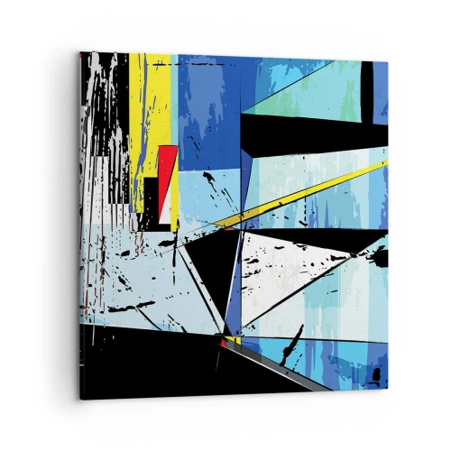 Impression sur toile - Image sur toile - Regardez le monde sous un certain angle… - 50x50 cm