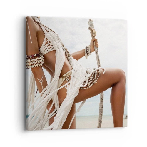 Impression sur toile - Image sur toile - Prêtresse du soleil - 30x30 cm