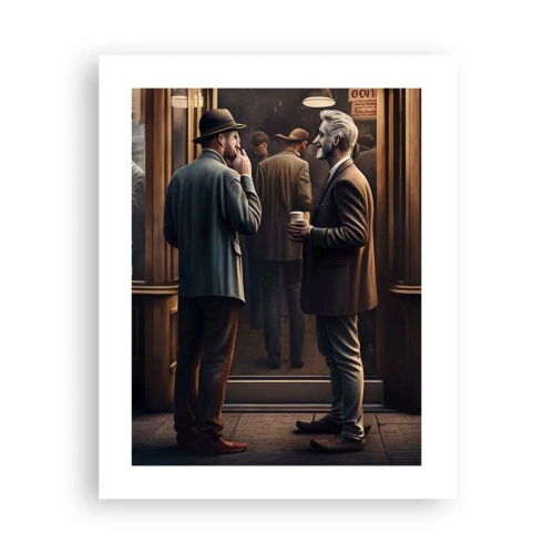 Affiche - Poster - Bon moment de la journée - 40x50 cm