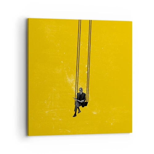 Impression sur toile - Image sur toile - Un jour comme tous les jours - 70x70 cm