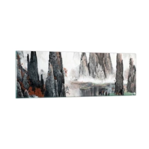 Impression sur verre - Image sur verre - De puissants gardiens - 90x30 cm