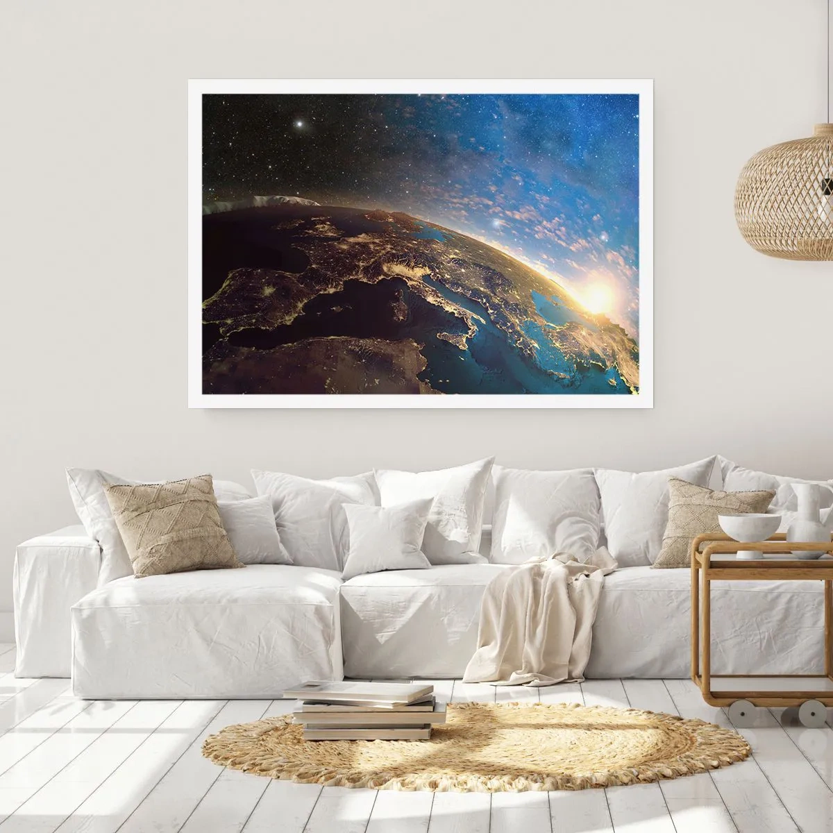 Affiche - Poster - Regardons-nous de loin - 50x40 cm