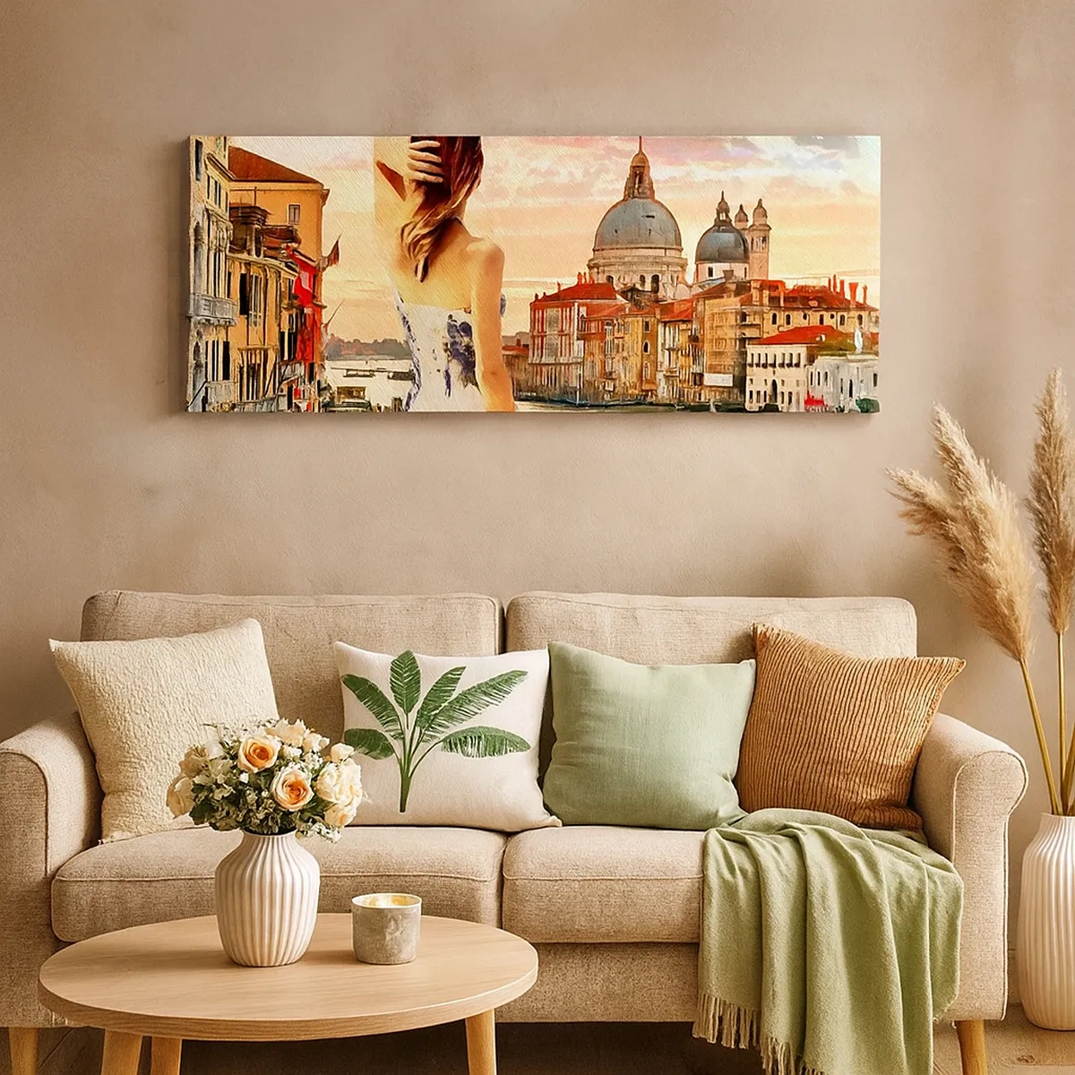 Impression sur toile - Image sur toile - Pour une aventure c'est uniquement dans ... - 30x30 cm