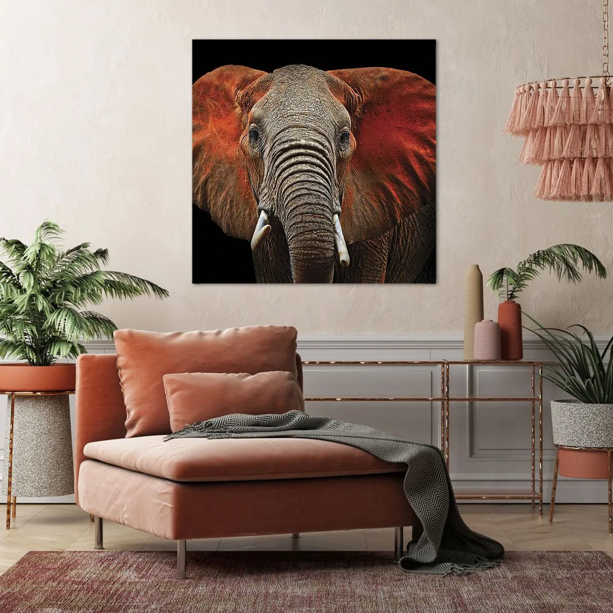 Impression sur toile - Image sur toile - Je suis sauvage, et toi? - 70x70 cm