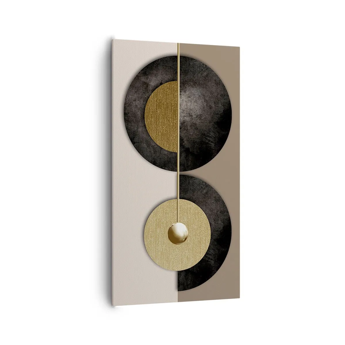 Impression sur toile - Image sur toile - Variations autour du cercle - 65x120 cm
