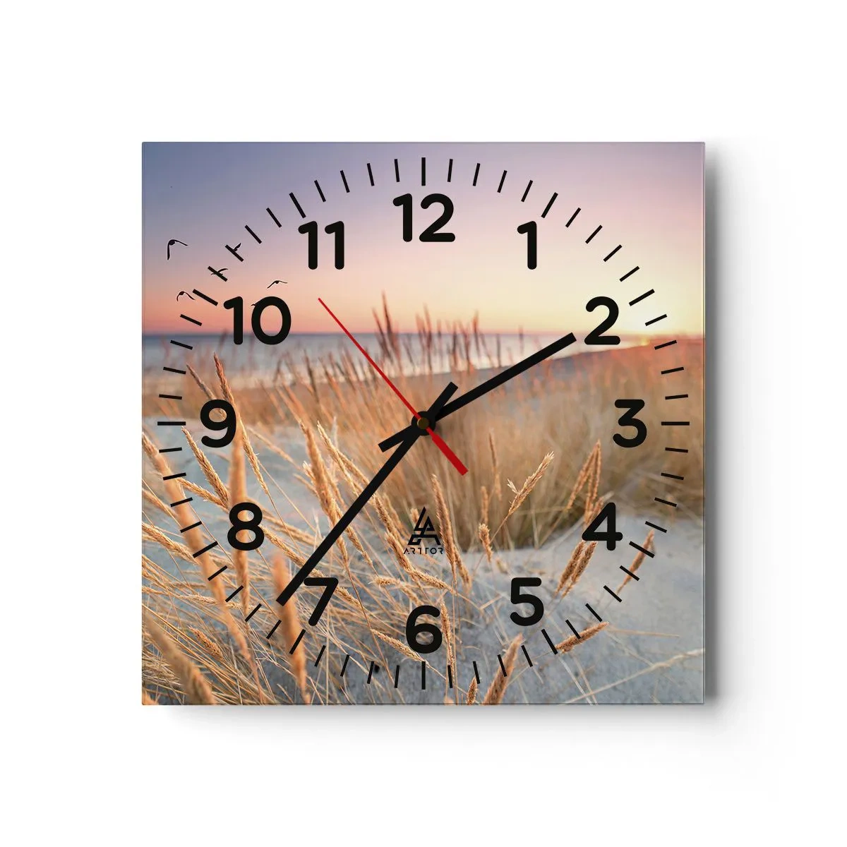 Horloge murale - Pendule murale - Berceuse baltique - 30x30 cm