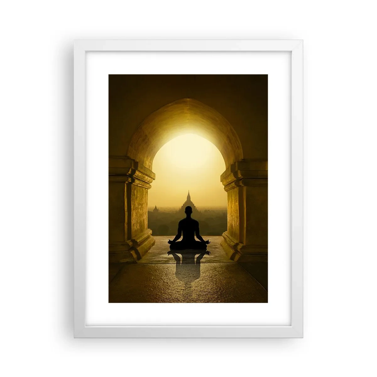 Affiche dans un cadre blanc - Poster - Pleine harmonie - 30x40 cm