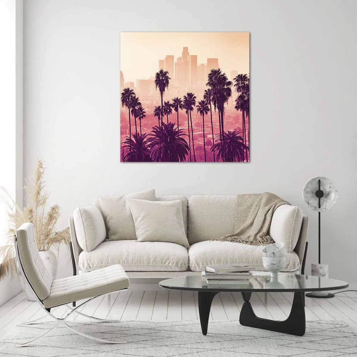 Impression sur verre - Image sur verre - Paysage californien - 30x30 cm