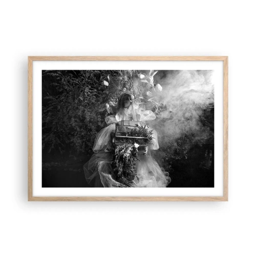 Affiche dans un chêne clair - Poster - Tout simplement Mère Nature - 70x50 cm