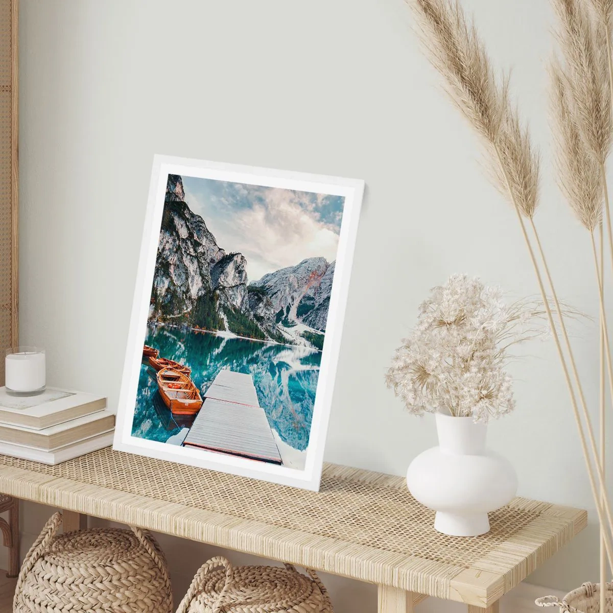 Affiche dans un cadre blanc - Poster - On va te montrer la beauté - 61x91 cm