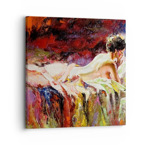 Impression sur toile - Image sur toile - Vénus en pensée - 30x30 cm