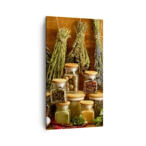 Impression sur toile - Image sur toile - Sortilèges de cuisine - 45x80 cm